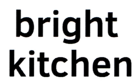 bright kitchen