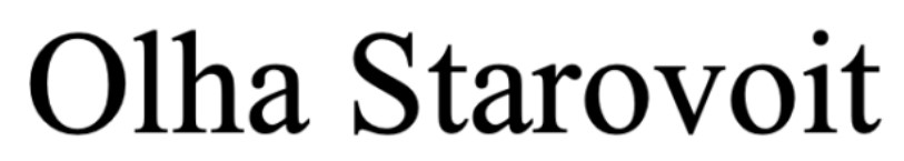 olha starovoit