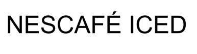 nescafe iced