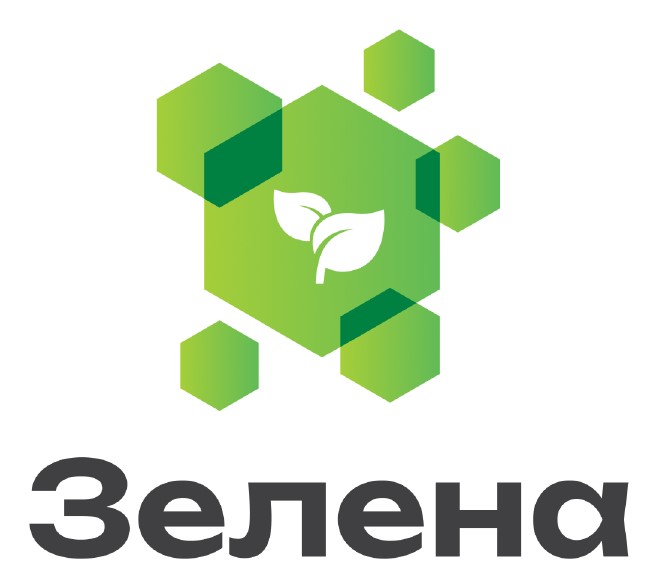зелена