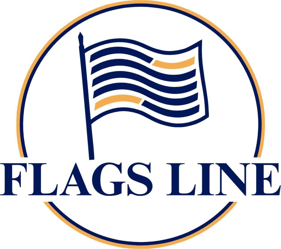 flags line