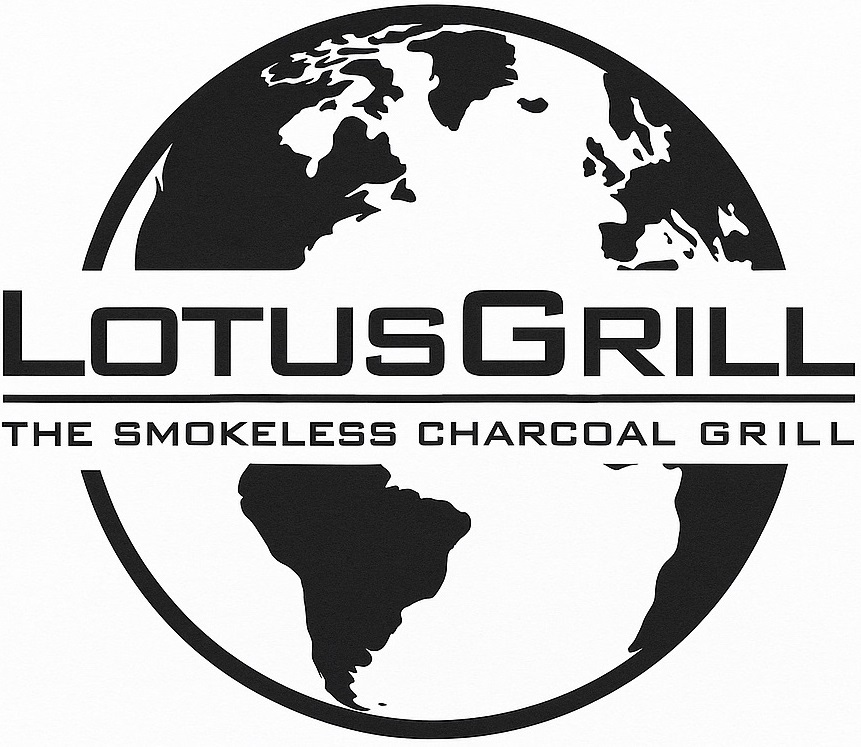 lotusgrill the smokeless charcoal grill