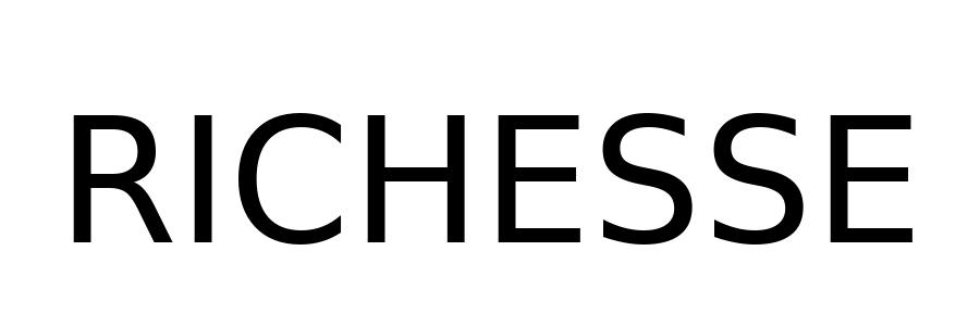 richesse