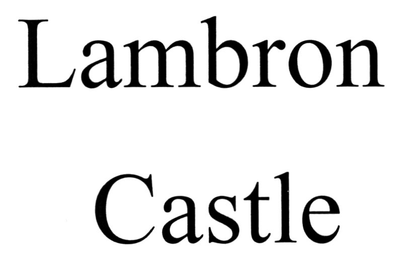 lambron castle