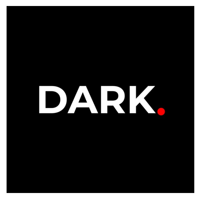 dark.