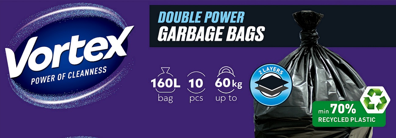 doubbage power garbage bags