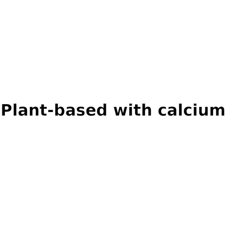 plant-based with calcium
