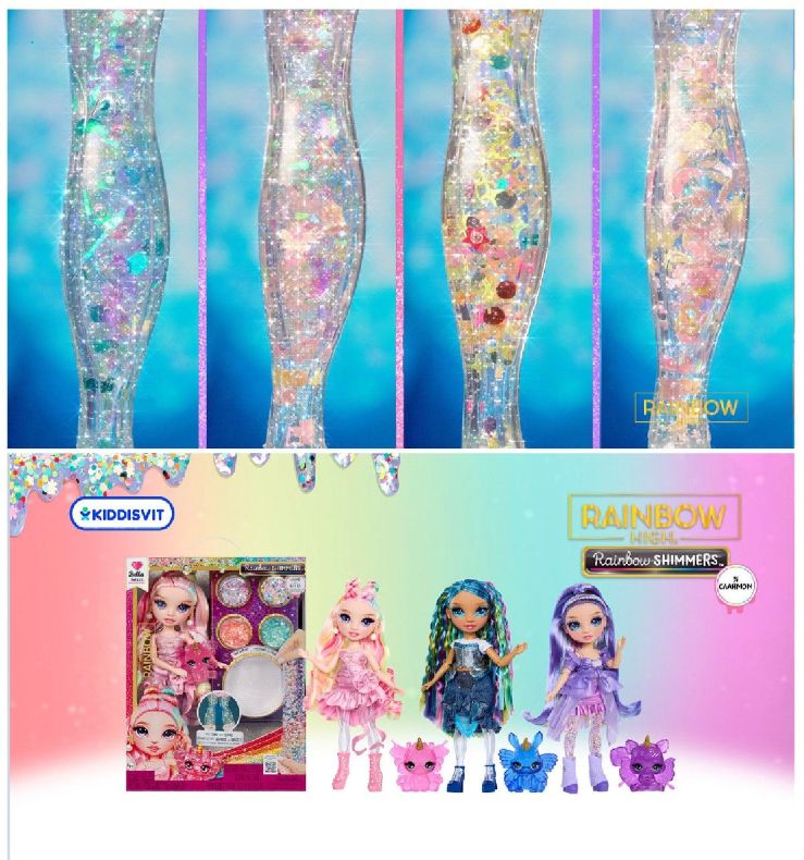 rainbow shimmers