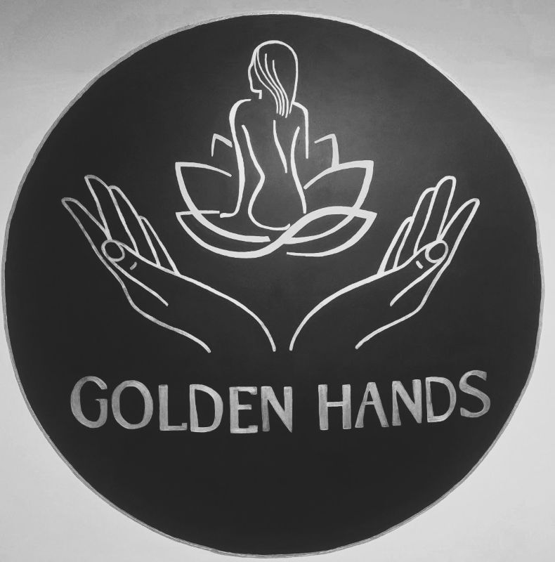 golden hands