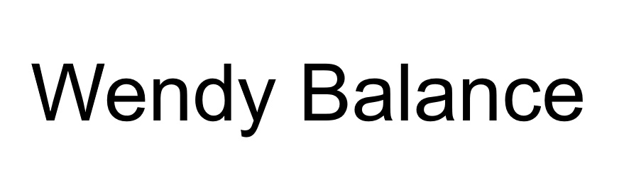 wendy balance