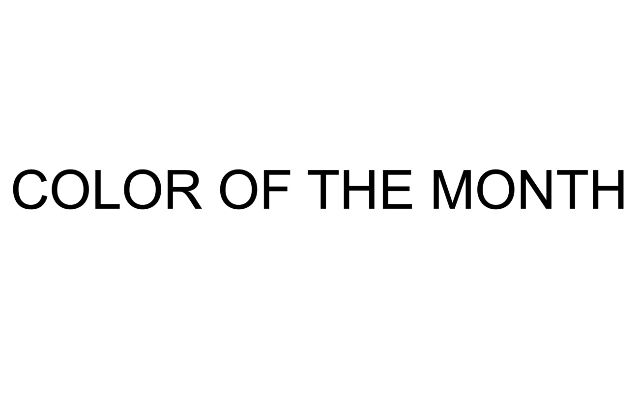 color of the month