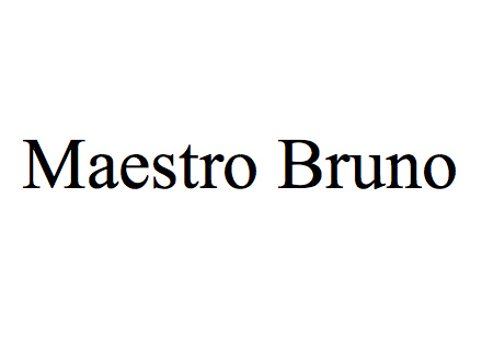 maestro bruno