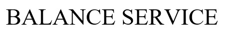 balance service