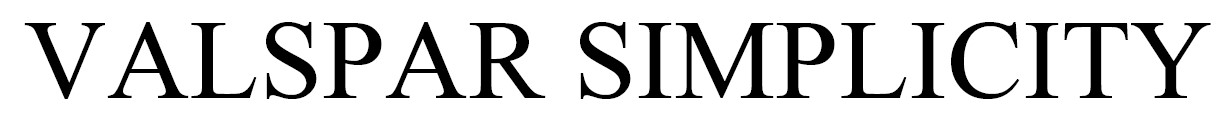 valspar simplicity