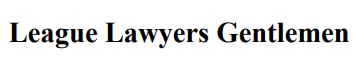 league lawyers gentlemen