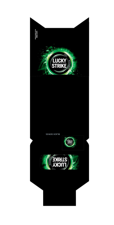 lucky strike black series green