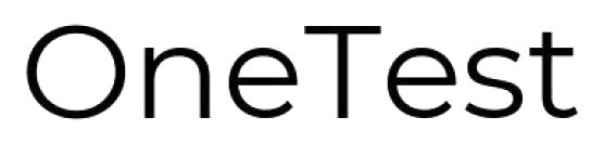 one test