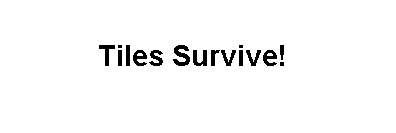 tiles survive!