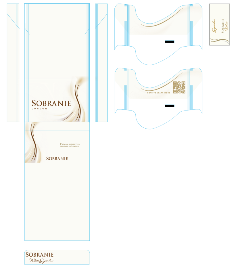premium sigarettes designed in london white superline