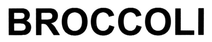 broccoli