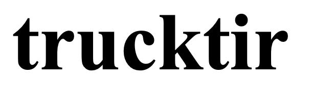trucktir
