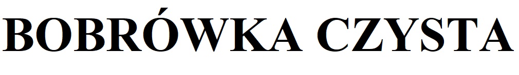 bobrówka czysta