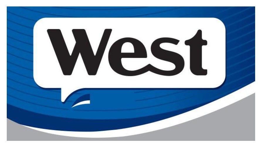 west