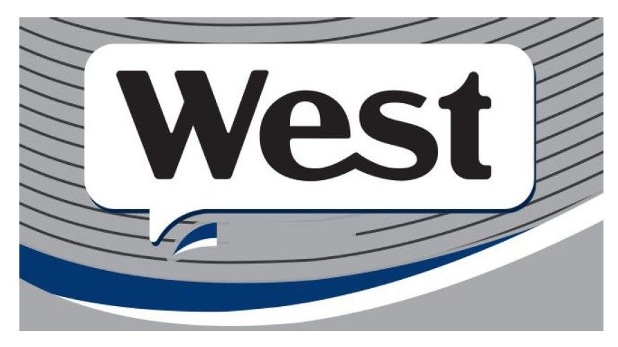 west