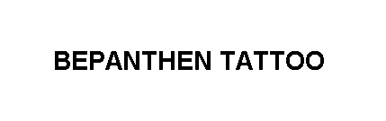bepanthen tattoo