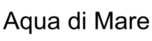 aqua di mare