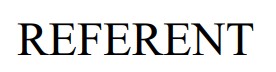 referent