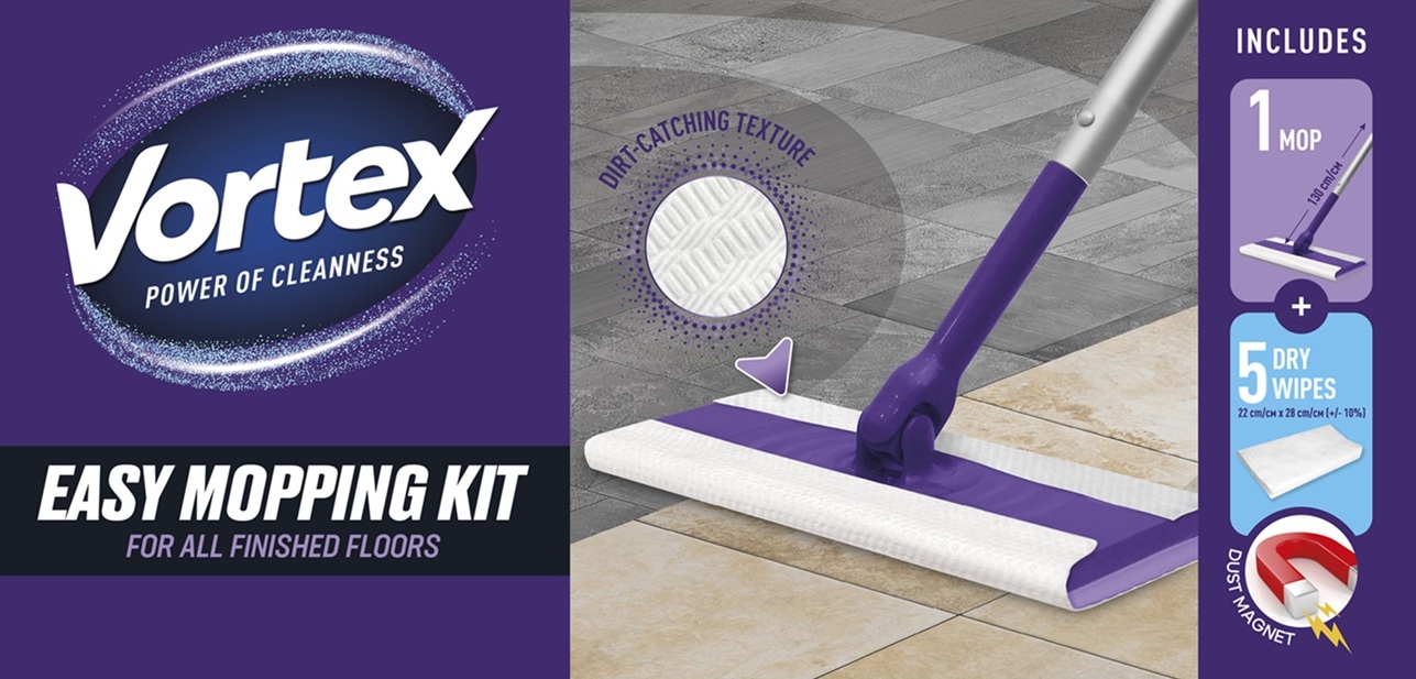 easy mopping kit for all finished floors