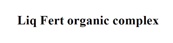 liq fert organic complex