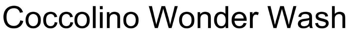 coccolino wonder wash