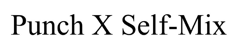 punch x self-mix