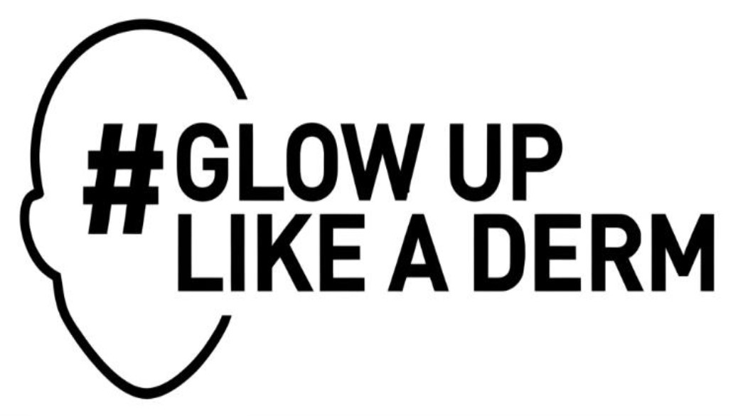#glow up like a derm