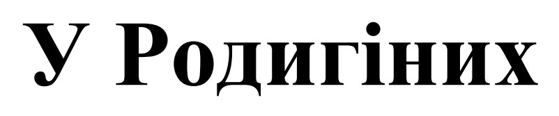 у родигіних