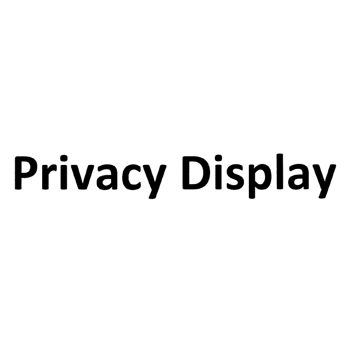 privacy display