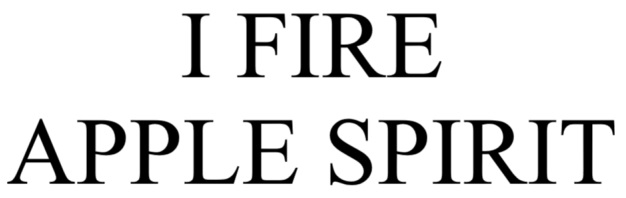 i fire apple spirit