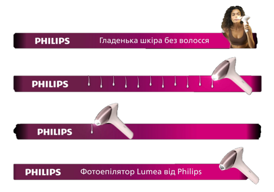 фотоепілятор lumea від philips