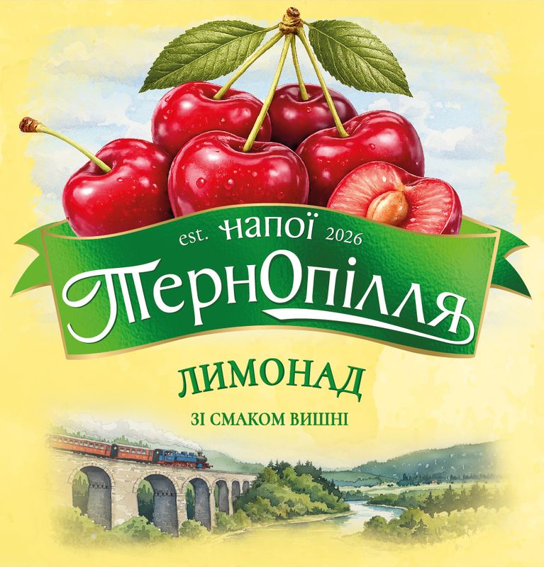 лимонад зі смаком вишні