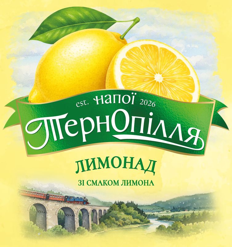 лимонад зі смаком лимона