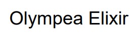olympea elixir