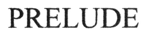 prelude
