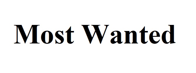 most wanted