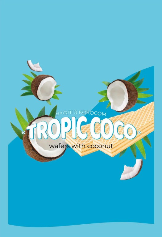 wafers with coconut
