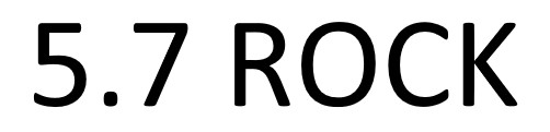 5.7 rock