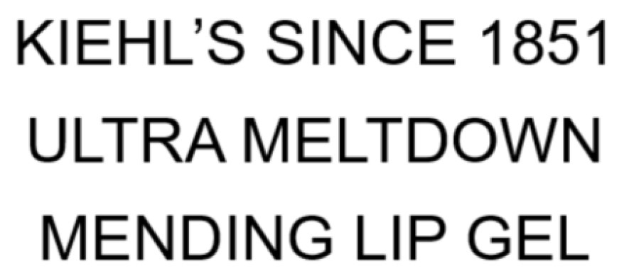 kiehl`s since 1851 ultra meltdown mending lip gel