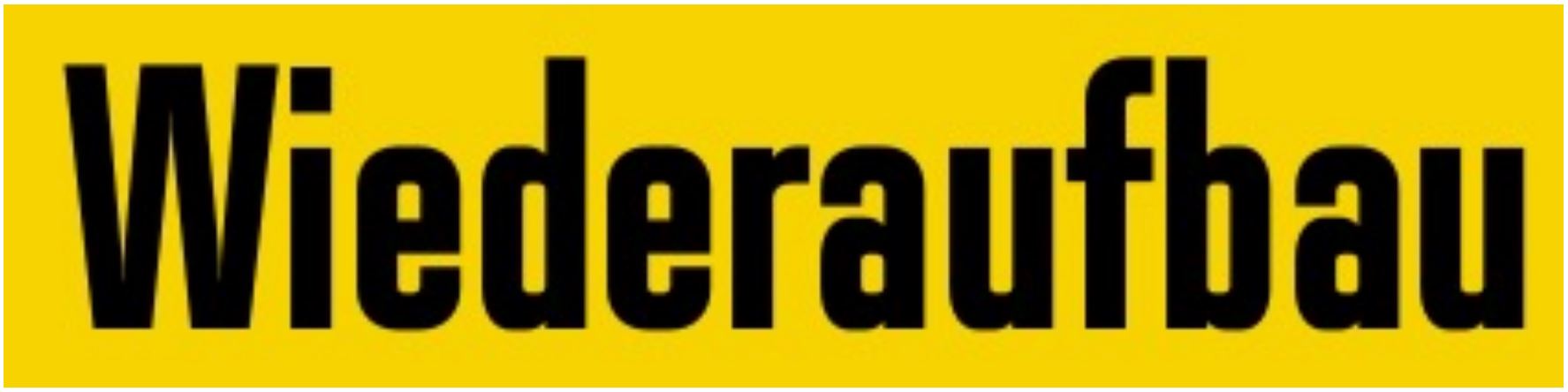 wiederaufbau
