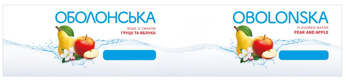 вода зі смаком груші та яблука